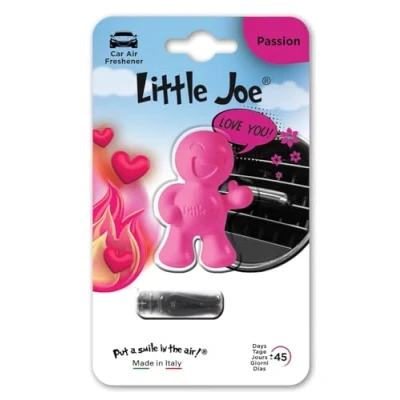 Image of Little Joe OK Mini Blister +/ 45 Days Fresh Fragrance in the Car/Fresh Air Car/Perfume Frais Dans la Voiture/Profumo Fresco Macchina (Pink/Passion)