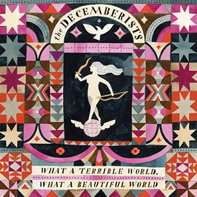Image of The Decemberists What A Terrible World, Beautiful World 180 Gram 2015 UK 2 LP vinyl set RTRADLP756