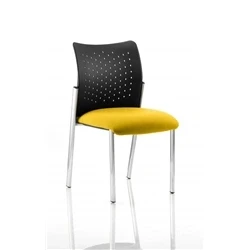 Image of Academy Visitor Chair Sunset Colour Seat Without Arms KCUP0013