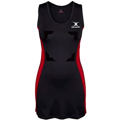 Image of Gilbert Eclipse II Hook and Loop Dress Black &amp; Red (8)