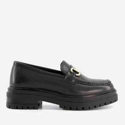 Image of Dune London Women&#039;s Gallagher Leather Loafers UK 8