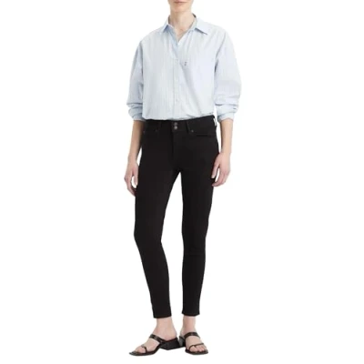 Image of Levi&#039;s Women&#039;s 711 Double Button Jeans, Midnight Gaze, 25W / 30L