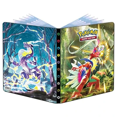 Image of Ultra Pro Pokemon 9 P Portfolie Scarlet and Violet 1 Koraidon Miraidon