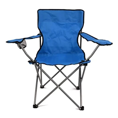 Image of Nalu Folding Camping Chair Lightweight Foldable Portable Garden Beach Seat Blue