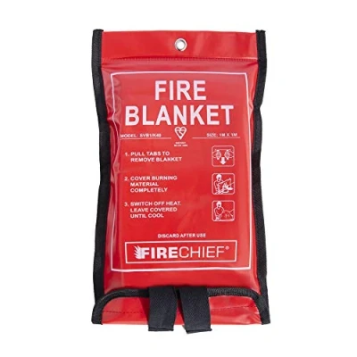 Image of 1m x Soft Case Fire Blanket (Kitemarked)