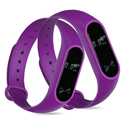 Image of AQUARIUS AQ112 Fitness Tracker With Heart Rate Monitor Purple