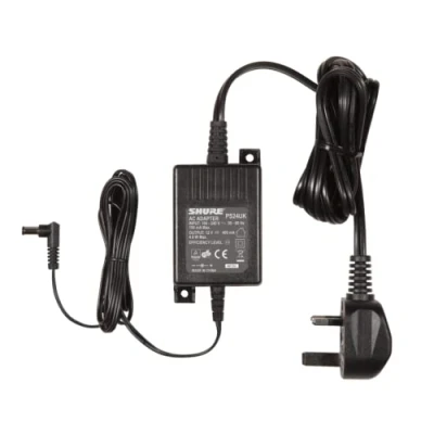 Image of Shure PS24UK Replacement Power Supply for BLX4, BLX88, BLX4R, FP33, GLXD6, P2T, PG4, PGX4, PGXD4, SLX4, SLX4L and UABiasT (Replaces PS23UK)