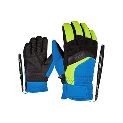 Image of Ziener Boys&#039; Labino AS(R) glove junior ski gloves/winter sports, waterproof, breathable, persian blue, 3.5