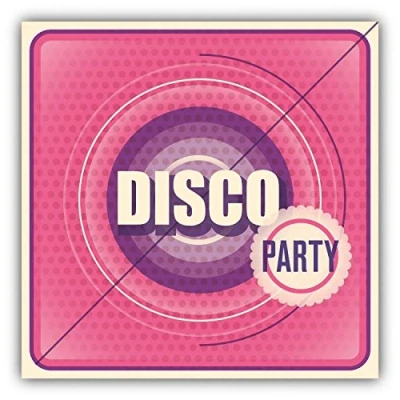 Image of Postwalldecor Disco Party Music Car Bumper Sticker Decal 12 x cm