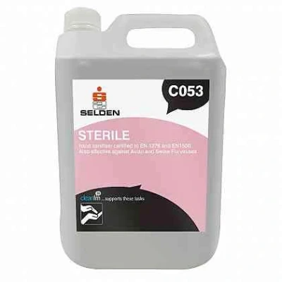 Image of Selden C053 5 Trust S Alcohol Hand Sanitiser Gel, L Pack of 2