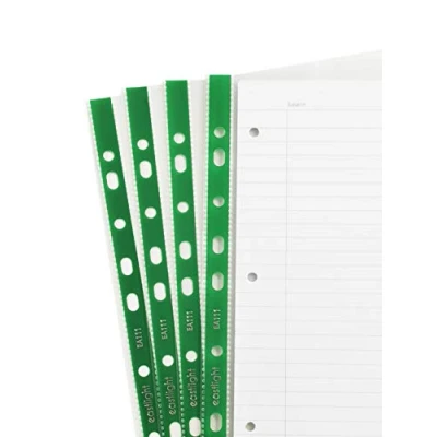 Image of Eastlight Punched Pockets A4 Plus Glass Clear Extra Strong [ Box 150 ] 75 Micron Each Pocket Can Hold up to 40 Sheets !!!