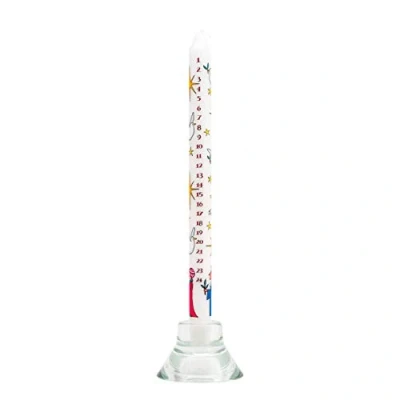 Image of Alison Gardiner Wise Men Wax Christmas Advent Dinner Candle 12 Hours Burn Time 29.5cm