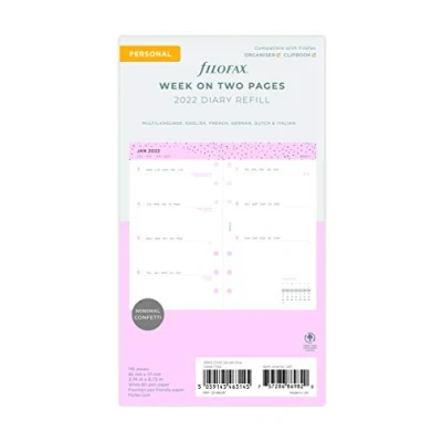 Image of FILOFAX Personal Confetti Week ON Two PA
