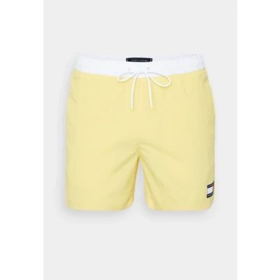 Image of Tommy Hilfiger Heritage Medium Drawstring Swimming shorts, Men&#039;s, Size: XL, Citronella