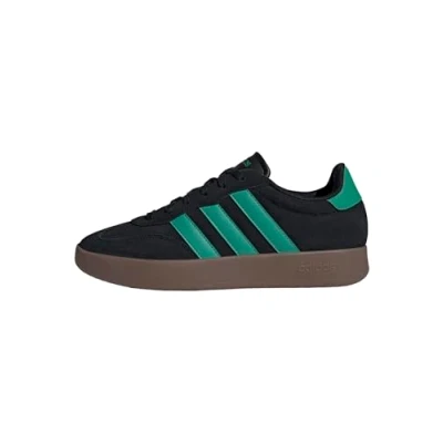 Image of adidas Men&#039;s BARREDA Shoes, core Black/Court Green/GUM5, 11.5 UK