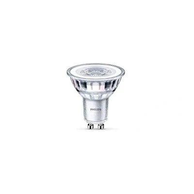 Image of Philips LED Classic Cool White Spot Light, Glass, GU10, 4.59 W, Pack of 3