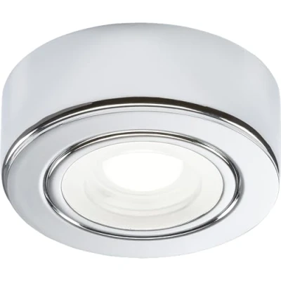 Image of KnightsBridge 230V 2W LED Under Cabinet Light with Adjustable CCT Chrome