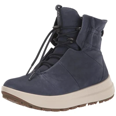 Image of ECCO Women&#039;s Solice Outdoor mid/high Cut Boot, Night Sky, 3.5 UK
