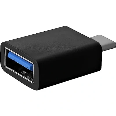 Image of V7 V7U3C2A BLK 1N cable interface/gender adapter USB C A 3.0 Black