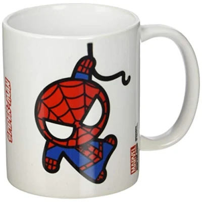 Image of Marvel Pyramid International Kawaii (Spider Man) Official Boxed Ceramic Coffee/Tea Mug, Multi Colour, 11 oz/315 ml