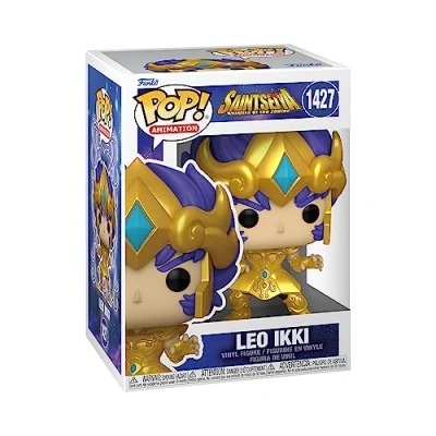 Image of Funko POP! Animation: Saint Seiya Gold Leo Phoenix Ikki Collectable Vinyl Figure Gift Idea Official Merchandise Toys for Kids &amp; Adults Anime Fans Model Collectors and Display