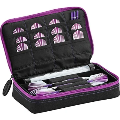 Image of Casemaster by GLD Products Plazma Dart Case Black with Amethyst Zipper, Trim