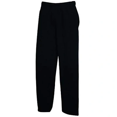 Image of Fruit of the Loom Men&#039;s Jogging Bottoms Black Small