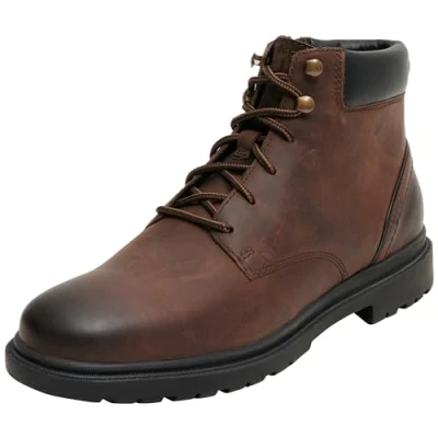 Image of Geox Men&#039;s U Andalo Ankle Boot, Coffee, 10.5 UK