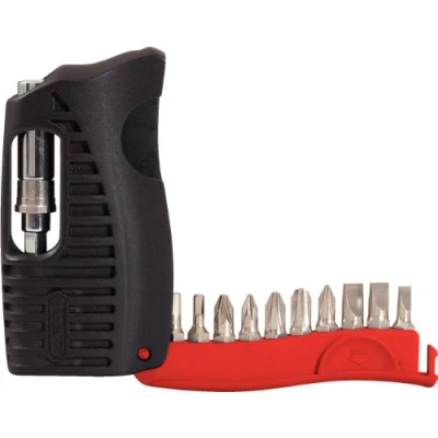 Image of KS Tools 911.2840 1/4&quot; CLASSIC mini bit set,11 pcs,slot/PH/PZ