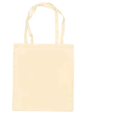 Image of Baker Ross EC1334 Design a Large Fabric Shoulder Bag for Kids to Decorate and Personalise (Pack of 3), Calico, 43cm x 38cm