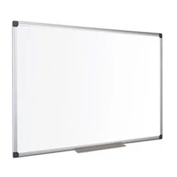 Image of Bi Office Whiteboard Maya, Enamel Surface, Aluminium Frame, 150 x 100 cm