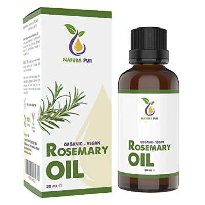 Image of Rosemary Oil 30ml 100% Natural Pure Essential Oil, Vegan (Rosemary Officinalis) Aroma Diffuser
