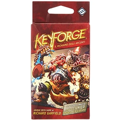 Image of Asmodee Keyforge Call of the Archons Card Game Deck, Red, 10601