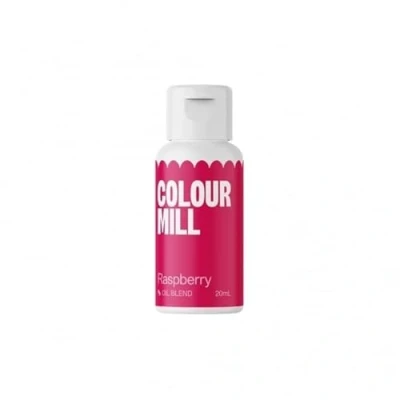Image of Colour Mill Oil Based Raspberry 20ml Next Generation Food Colouring for Baking, Decorating, Icing and Cooking Dye DIY Slime Crafts