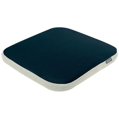 Image of Leitz Ergo Active Wobble Cushion, Ergonomic Seat Square Pad for Improved Ergonomics, Cushion Office Chair with Velvet Grey Cover, 65400089