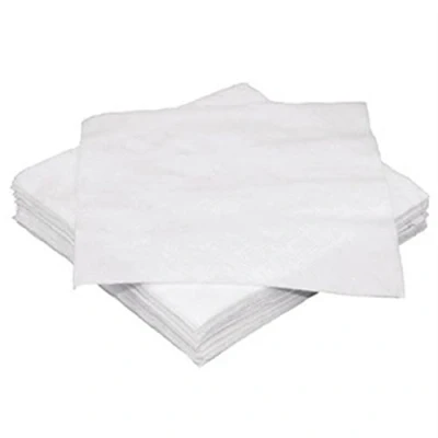 Image of Fiesta CM561 Cocktail Napkin, 1 Ply, 25 cm x cm, White (Pack of 250)