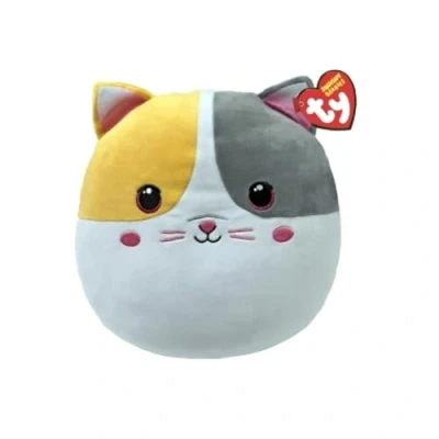 Image of TY Sunggles Cat Squishy Beanie 10&quot; Soft Plush Toy for Kids, Baby Toy, Cuddly Teddy, Stuffed Collectible Plushies