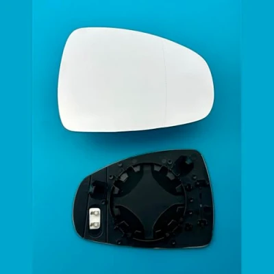 Image of Fits to Audi A1 2010 2017 Wing Mirror Glass Heated Base Right Hand (UK Driver Side)