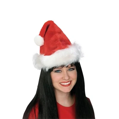 Image of Rubie&#039;s 22025NS000 Traditional Santa Hat Generic Fancy Dress Accessory, Multi, One Size