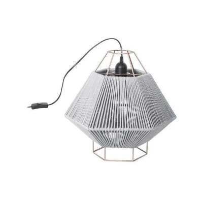 Image of Legato 1 Light Table Lamp Black, Grey, E27