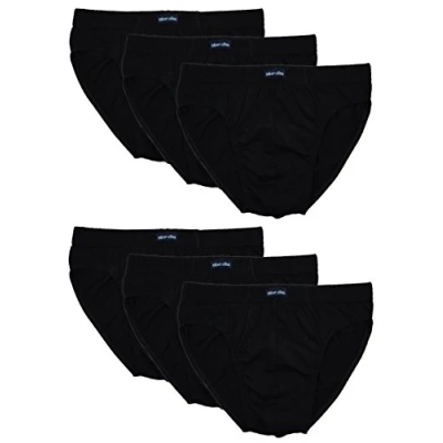 Image of MioRalini 6 mens Cotton Brief, Article: Pairs Without Fly Set08, Size: 3X Large