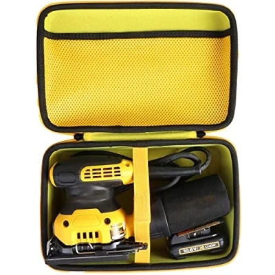 Image of Khanka Hard Case Replacement for DEWALT 20V MAX XR Palm Sander Electric Sheet, Variable Speed, 1/4 Inch, Orbital (DCW200B / DWE6411 DWE6421), Only