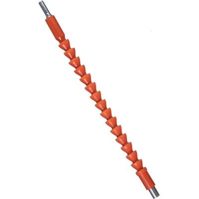 Image of YoiYee Flexible Drill Bit Extension with Magnetic Hex Soft Shaft Connect Drive Tip Kit Adaptor Screwdriver for Tight Spaces, Orange