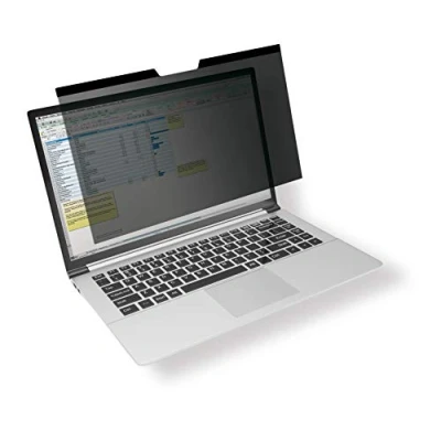 Image of Durable Privacy Filter with Magnetic Attachment for MacBook Pro 15&quot; Screens Includes Travel Bag and Cleaning Cloth Integrated Blue Light