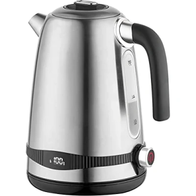 Image of Stalwart DA HHB8702D 360 Rotation Automatic Cordless Kettle Stainless Steel 1.7 Litre