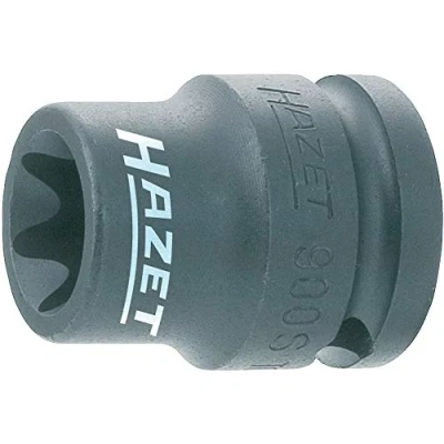 Image of HAZET 900S E24 41.2 mm E 24 Torx Profile Impact/Power Screwdriver Socket Phosphatised/Oiled