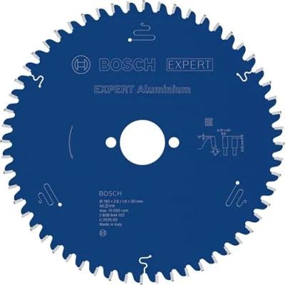Image of Bosch 2608644102 190 mm Circular Saw Blade for Aluminium