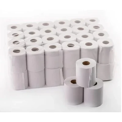 Image of 96 Toilet Tissue Rolls 2 Ply Jumbo Quilted Pure Paper Super Maxx®