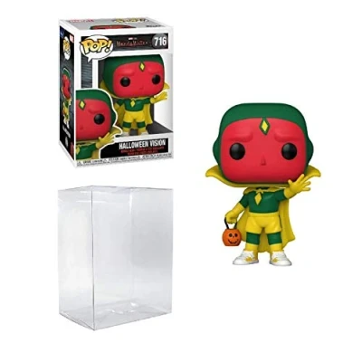 Image of Vision Halloween Pop #716 TV: Wanda Vinyl Figure (Bundled with EcoTek Protector to Protect Display Box)