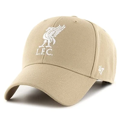 Image of 47 Brand Relaxed Fit Cap MVP FC Liverpool Khaki Beige
